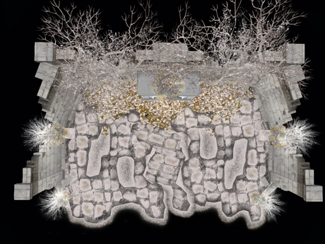 Second Life Marketplace - MC White Christmas Dream Enclosed Garden